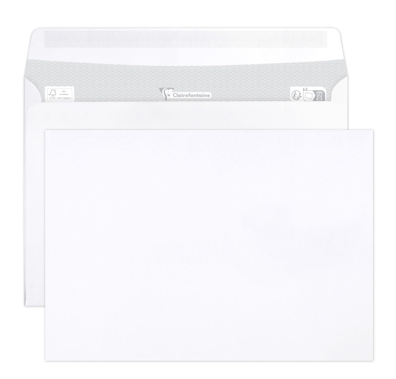 clairefontaine-umschl-ge-c5-162x229mm-selbstklebend-wei-500-st-ck image 1