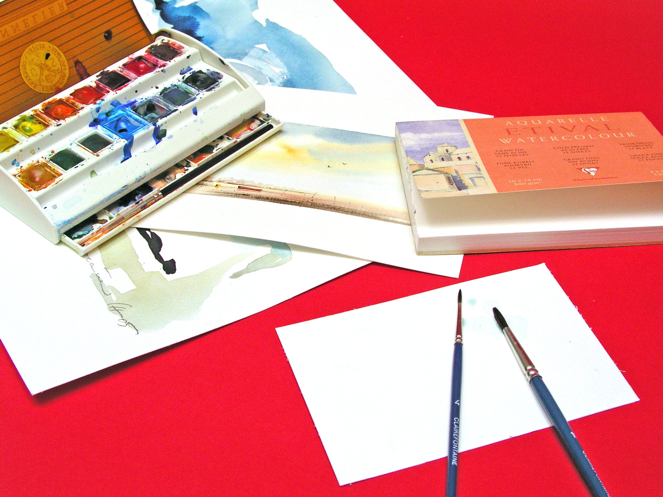 clairefontaine-etival-aquarellblock-a2-300g-10-blatt-wei-spiralbindung image 7