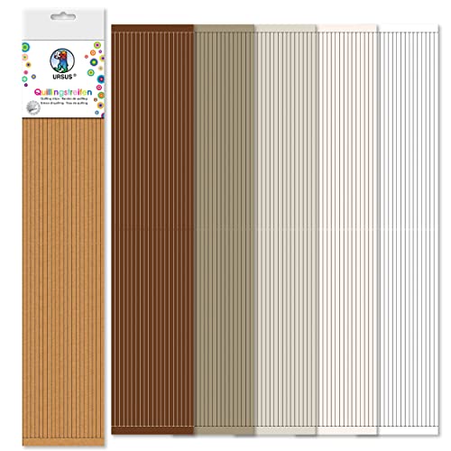ursus-57510007-quillingstreifen-360-st-ck-5-mm-braunt-ne-47-5-cm image 3
