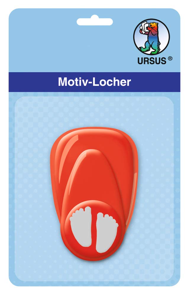 ursus-19470061-motivlocher-mit-hebel-klein-baby-f-e-ca-16-mm-rot image 1