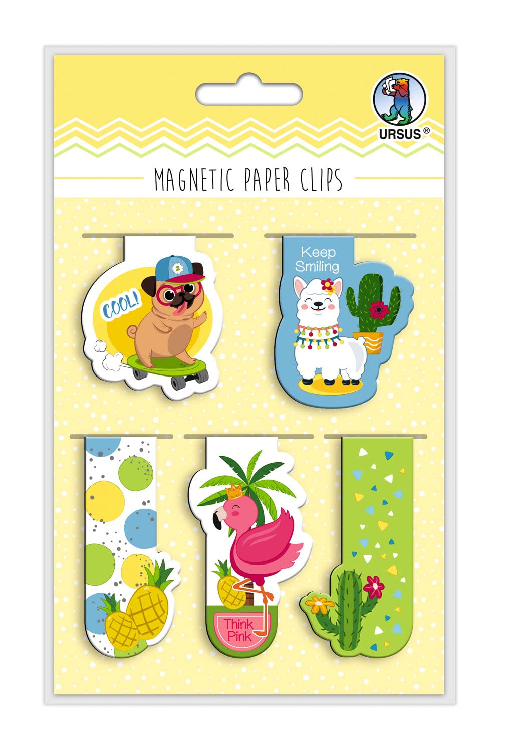 ursus-magnetic-paper-clips-fall-5-designs-magnet-lesezeichen-5-st-ck image 7