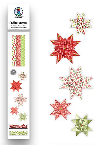 ursus-34700000-papierstreifen-f-r-fr-belsterne-rot-gr-n-60-streifen-f-r-ca-15-st image 5