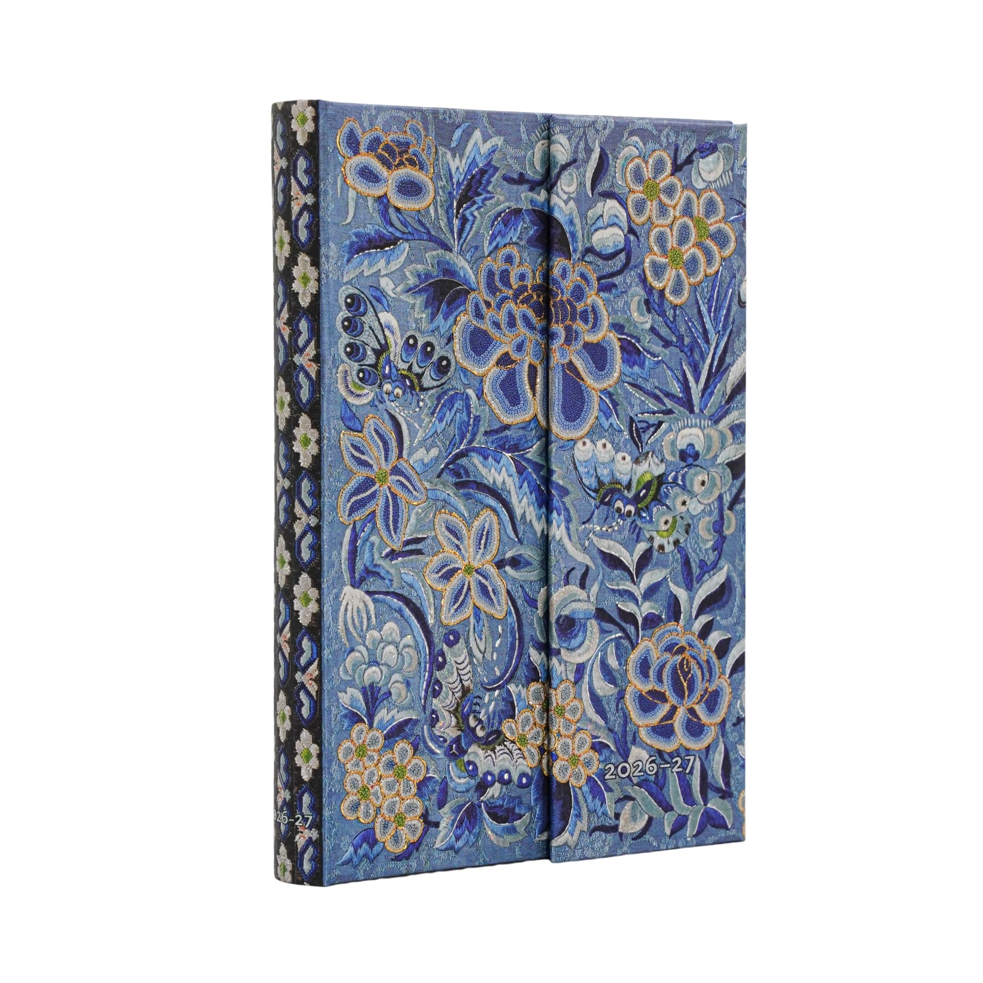 paperblanks-blaue-weide-18-monatskalender-2027-mini-horizontal-1-woche-2-seiten image 1