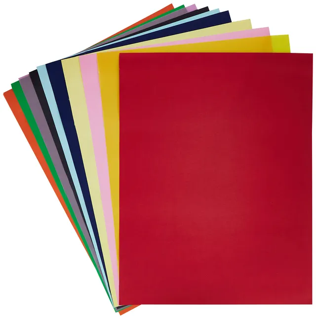 clairefontaine-384099c-plakatpapier-60-x-80-cm-90-g-farbig-sortiert-10-b-gen image 1