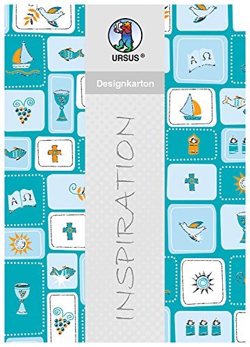 ursus-60484601-designkarton-glory-vierecke-petrol-din-a4-200-g-qm-5-blatt image 6