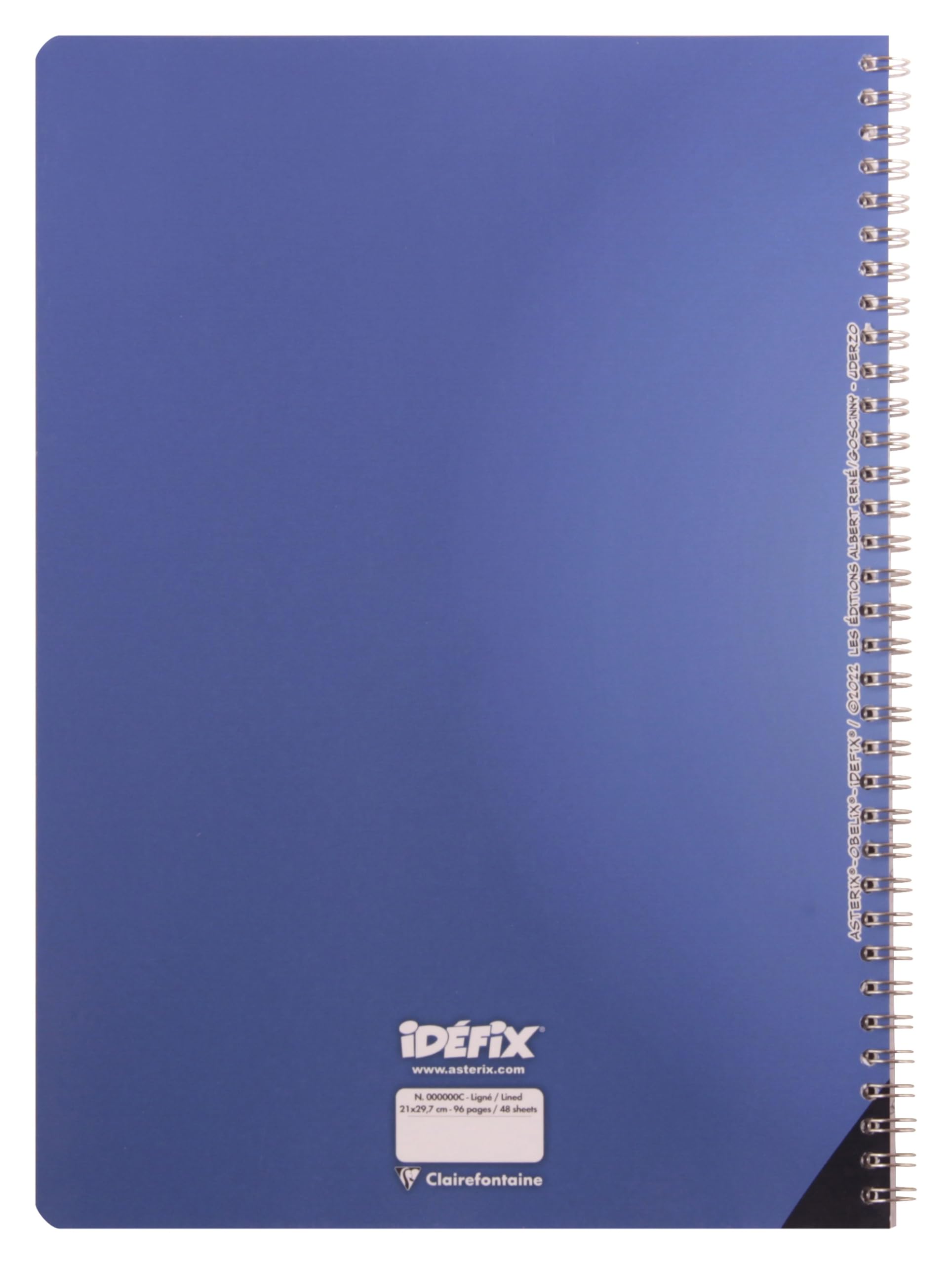 clairefontaine-asterix-heft-din-a4-50-blatt-liniert-mit-rand-idefix-motiv-doppel image 4