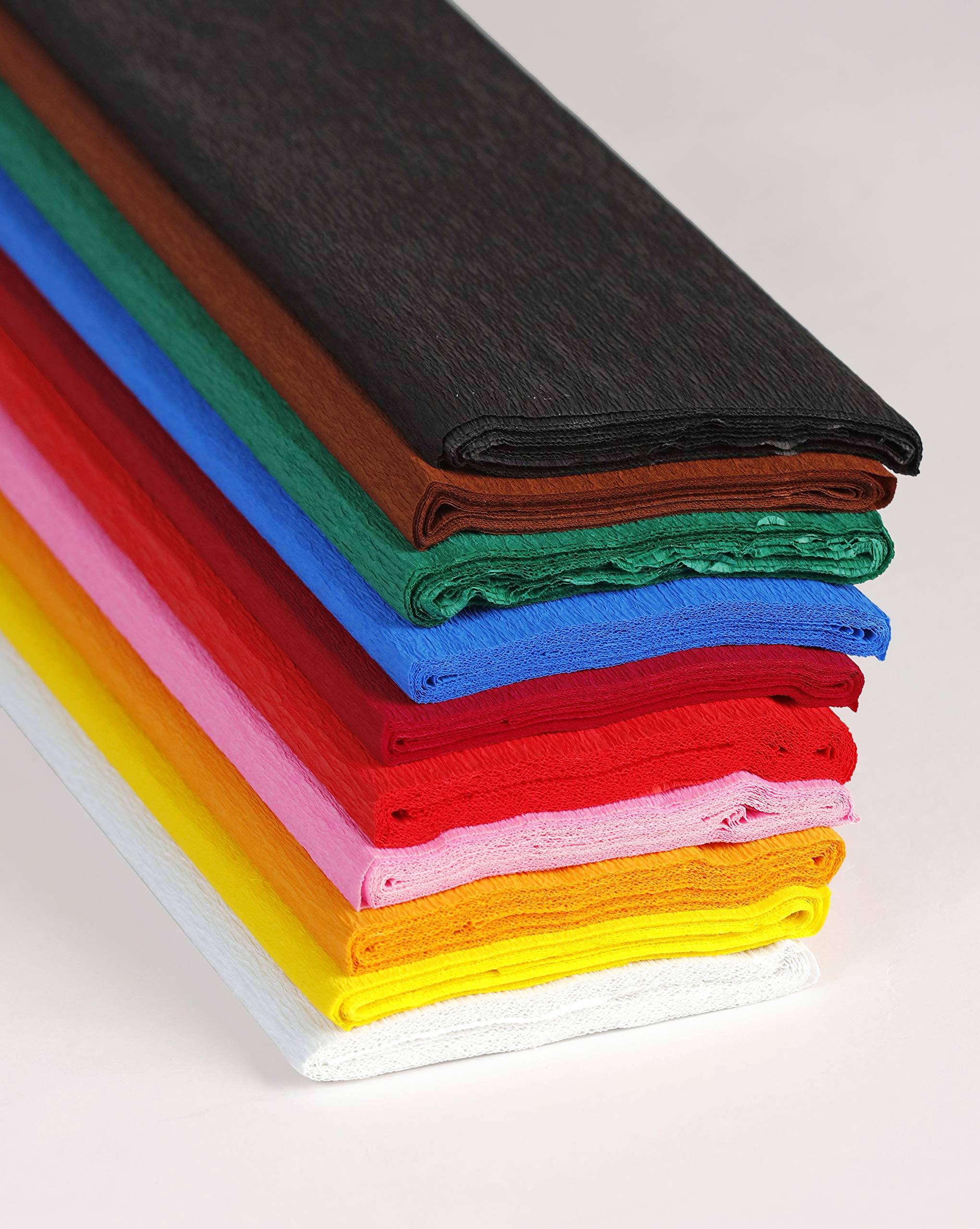 clairefontaine-914399c-krepppapier-10-rollen-200-x-50-cm-feuerfest-farbig-sortie image 1