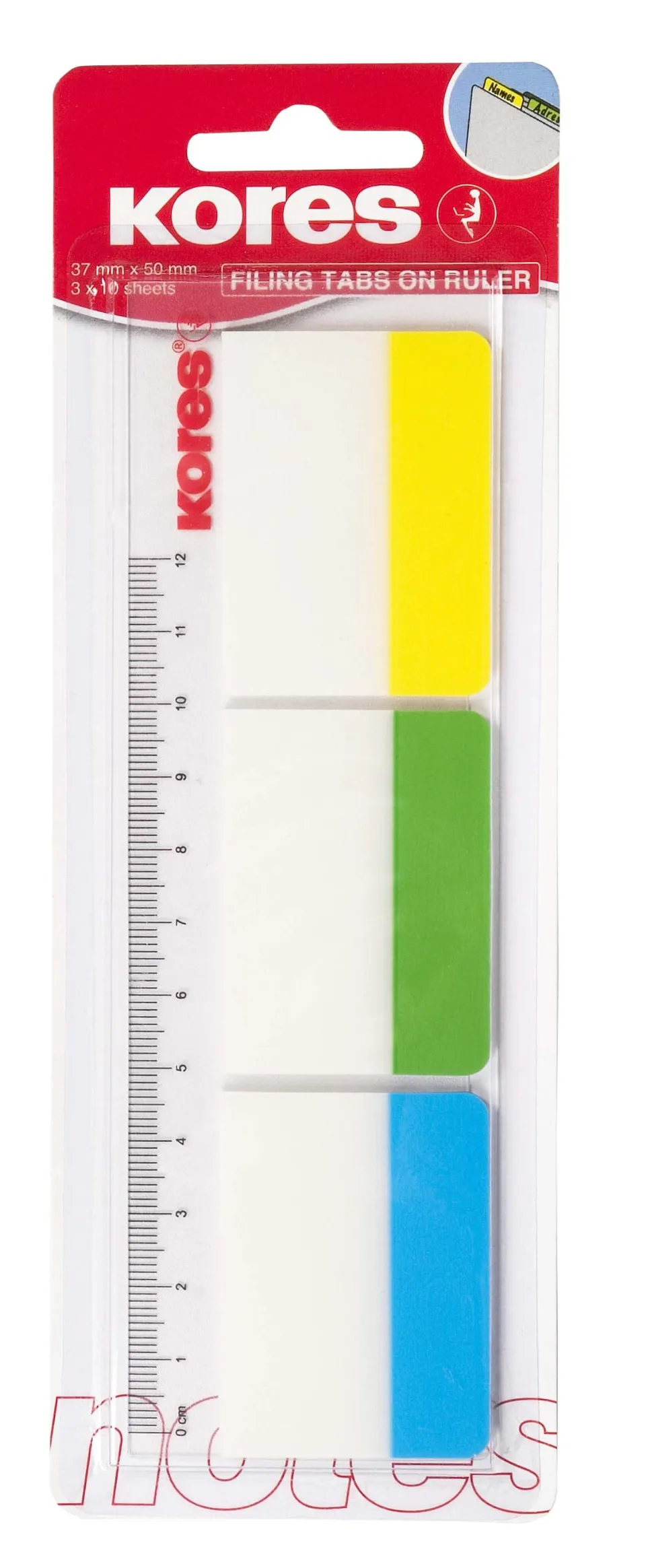 kores-pagemarker-auf-lineal-37-x-50-mm-haftmarker-gelb-gr-n-blau-30-blatt image 1
