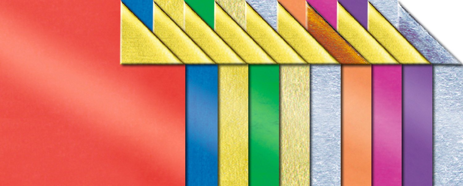 ursus-faltbl-tter-alu-20x20-cm-90-g-qm-50-blatt-sortiert-10-farben image 2