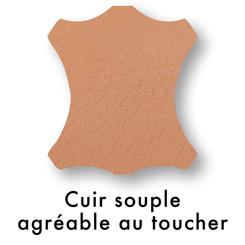 clairefontaine-gro-e-mappe-leder-22x11-cm-natur-mit-2-f-chern image 2
