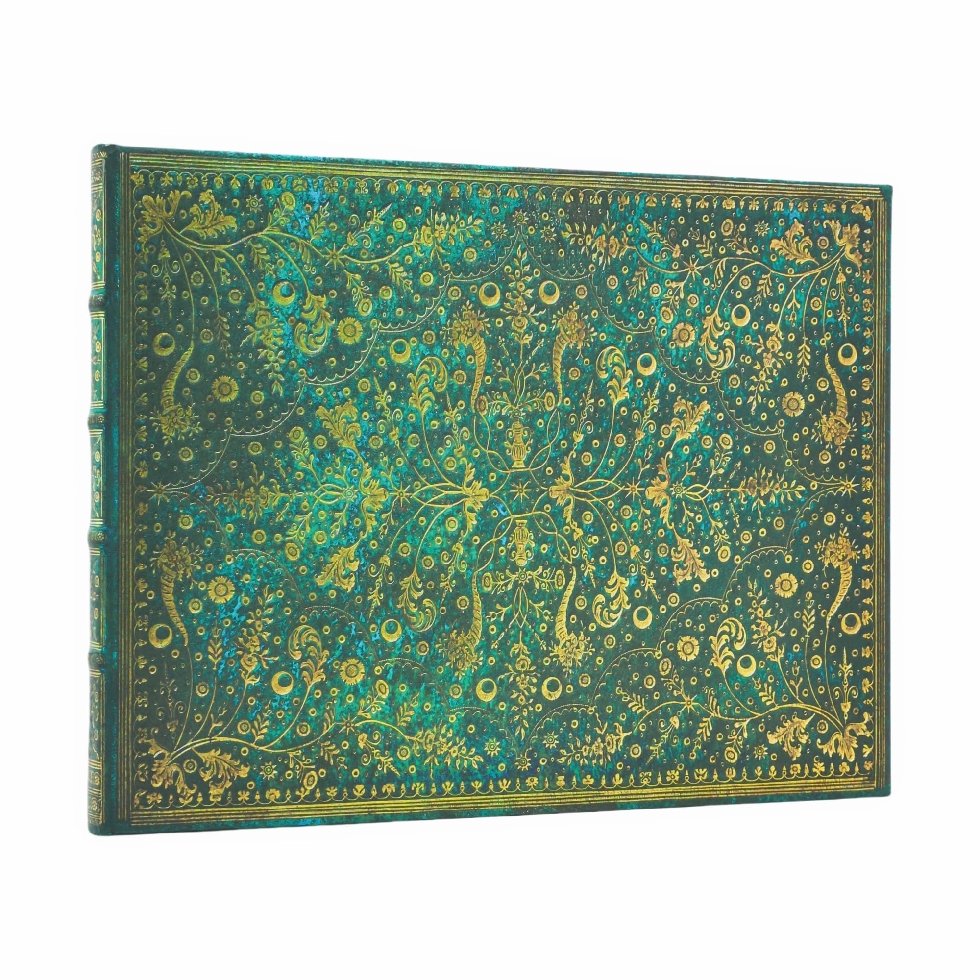 paperblanks-emerald-flower-nature-s-grace-g-stebuch-hardcover-unliniert image 1
