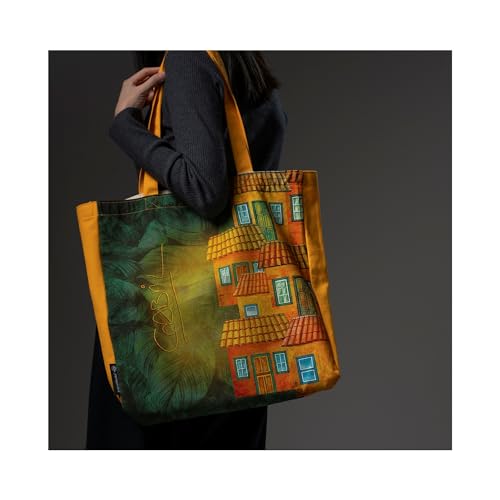 paperblanks-garcia-marquez-one-hundred-years-of-solitude-canvas-bag-embellished- image 6
