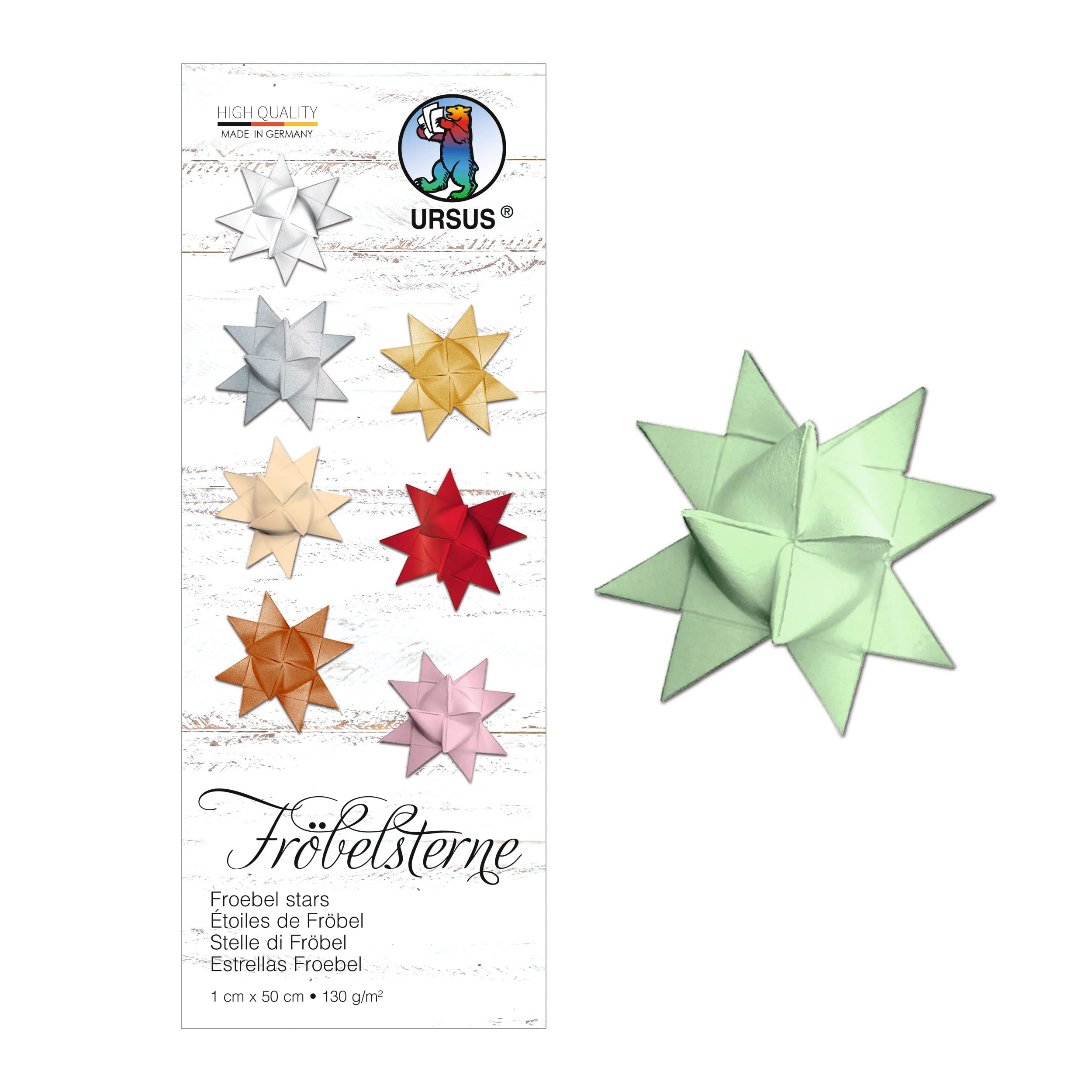 ursus-papierstreifen-f-r-fr-belsterne-mint-100-streifen-1-x-50-cm-f-r-ca-25-ster image 1