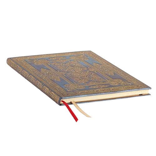 paperblanks-blue-luxe-grande-hardcover-journal-unliniert-mit-elastikband image 7