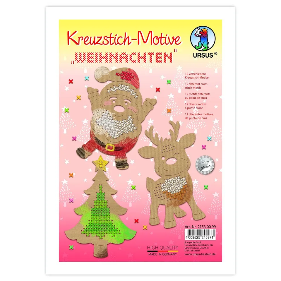 ursus-kreuzstich-motive-weihnachten-21530099-stickbilder-aus-kraftkarton-14-x-20 image 1