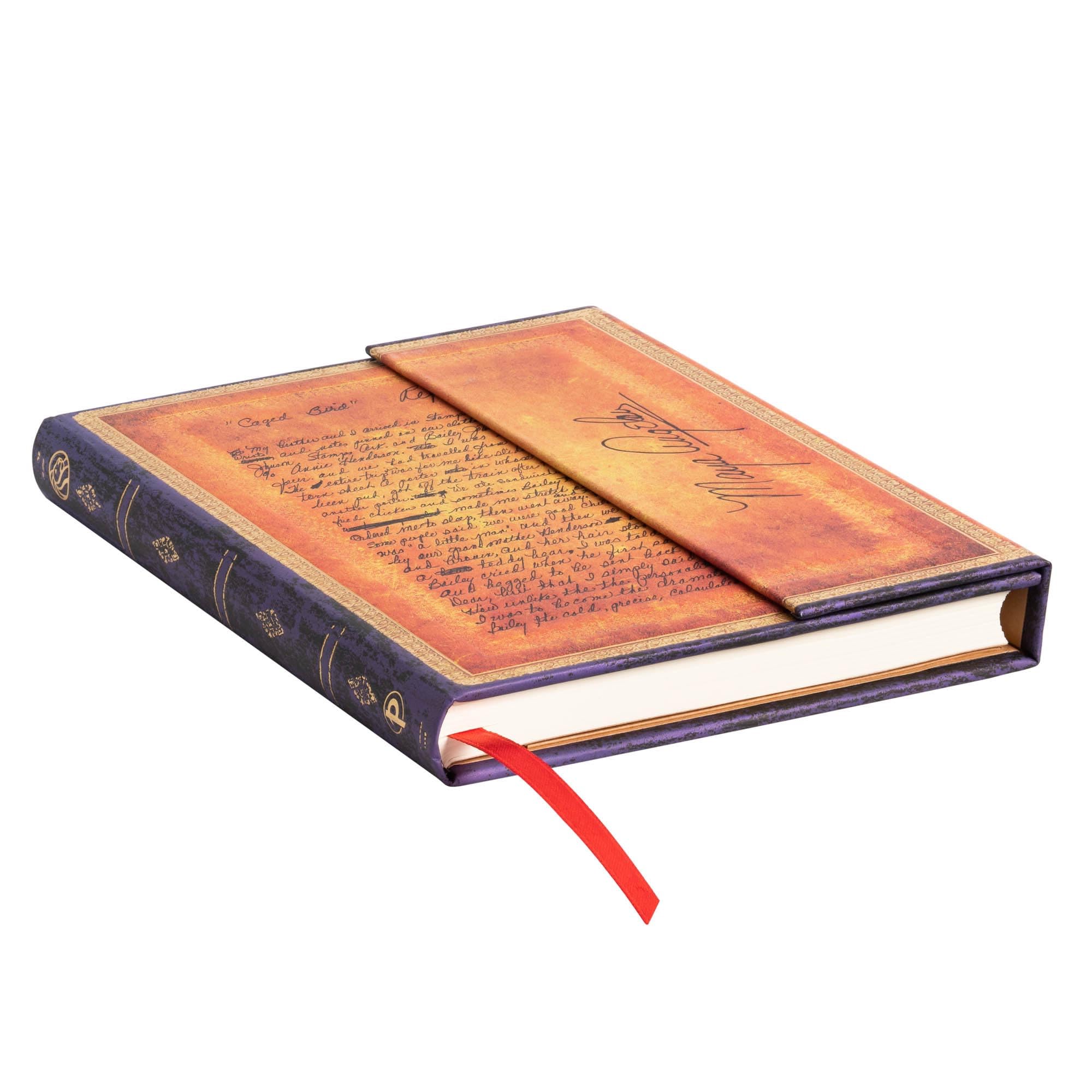 paperblanks-angelou-i-know-why-the-caged-bird-sings-midi-liniert-hardcover-journ image 3
