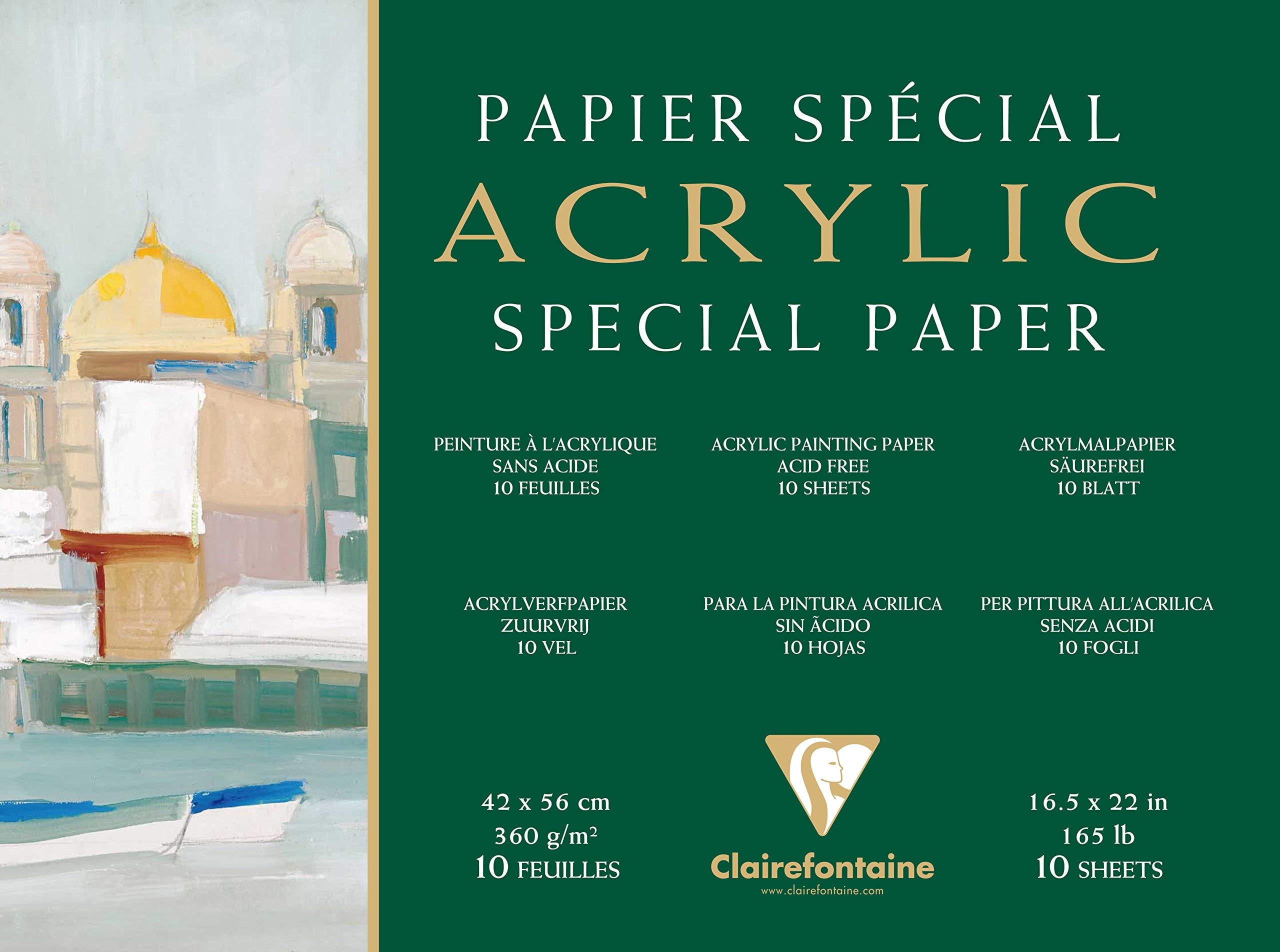 clairefontaine-96308c-acrylpapier-block-a4-10-blatt-360g-wei image 6
