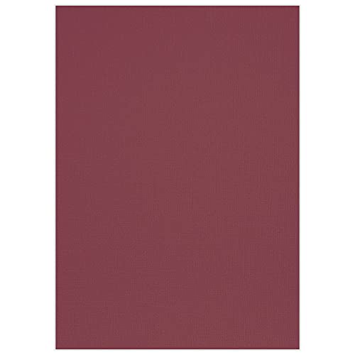 ursus-80004624-bastelkarton-struktura-basic-2-burgunder-25-blatt-din-a4-220-g-m- image 3