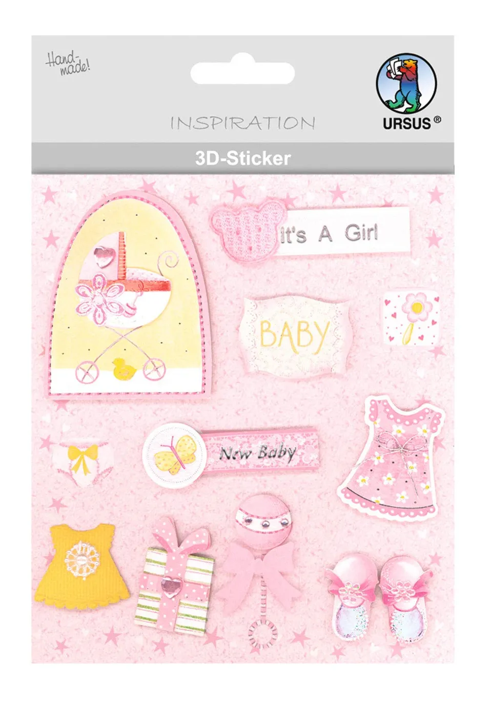 ursus-3d-sticker-baby-motiv-63-selbstklebend-mehrlagig image 1