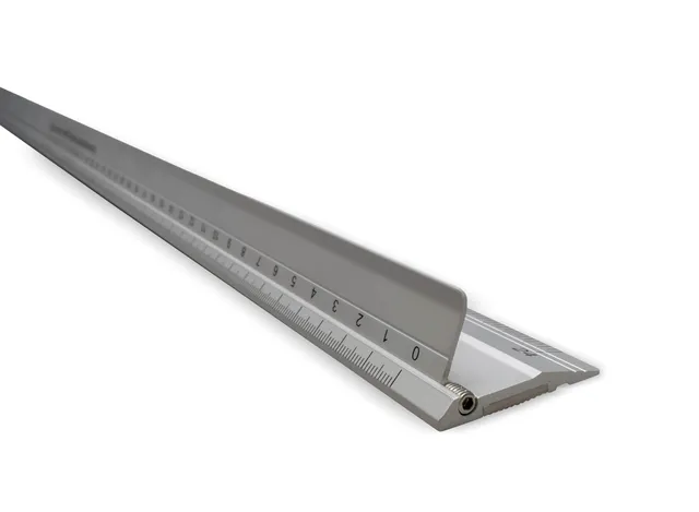 hahnem-hle-sicherheits-schneidelineal-aluminium-60-cm-mit-fingerschutz image 1