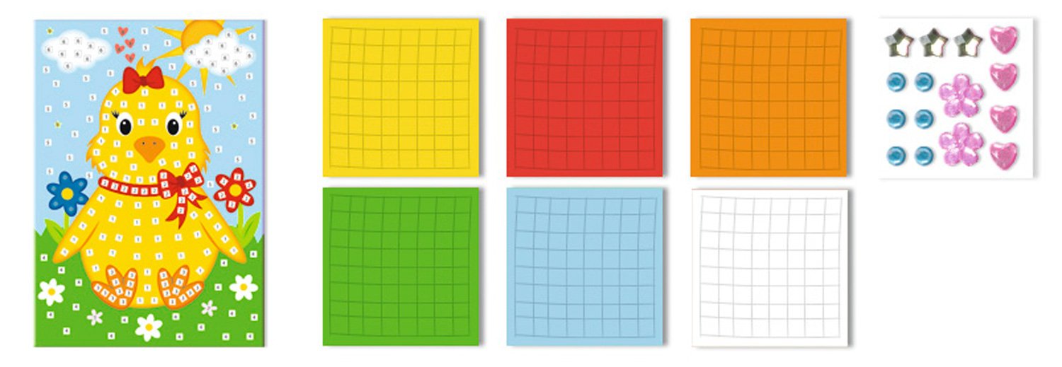 ursus-8770030-moosgummi-mosaikbild-k-ken-23x16-cm-384-sticker-set image 2