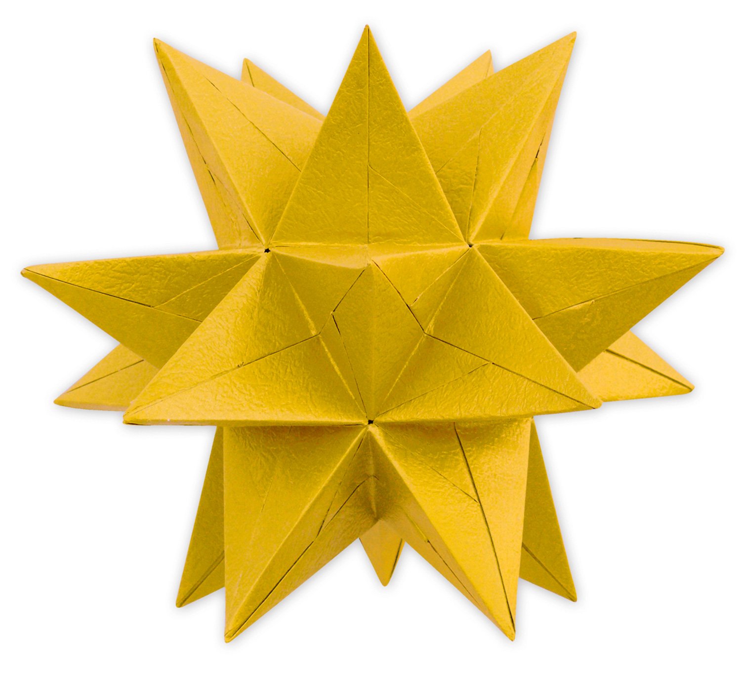 ursus-faltbl-tter-aurelio-stern-crush-paper-dunkelgelb-15x15-cm-33-blatt image 3