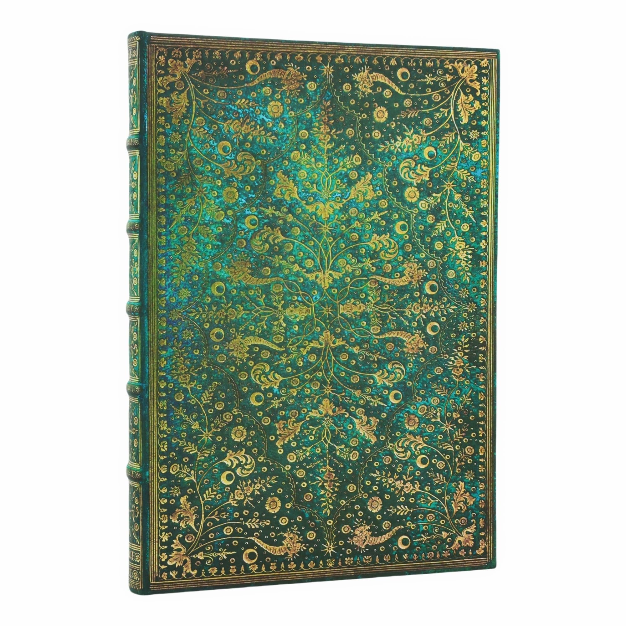 paperblanks-emerald-flower-nature-s-grace-grande-hardcover-journal-linienlos-mit image 1