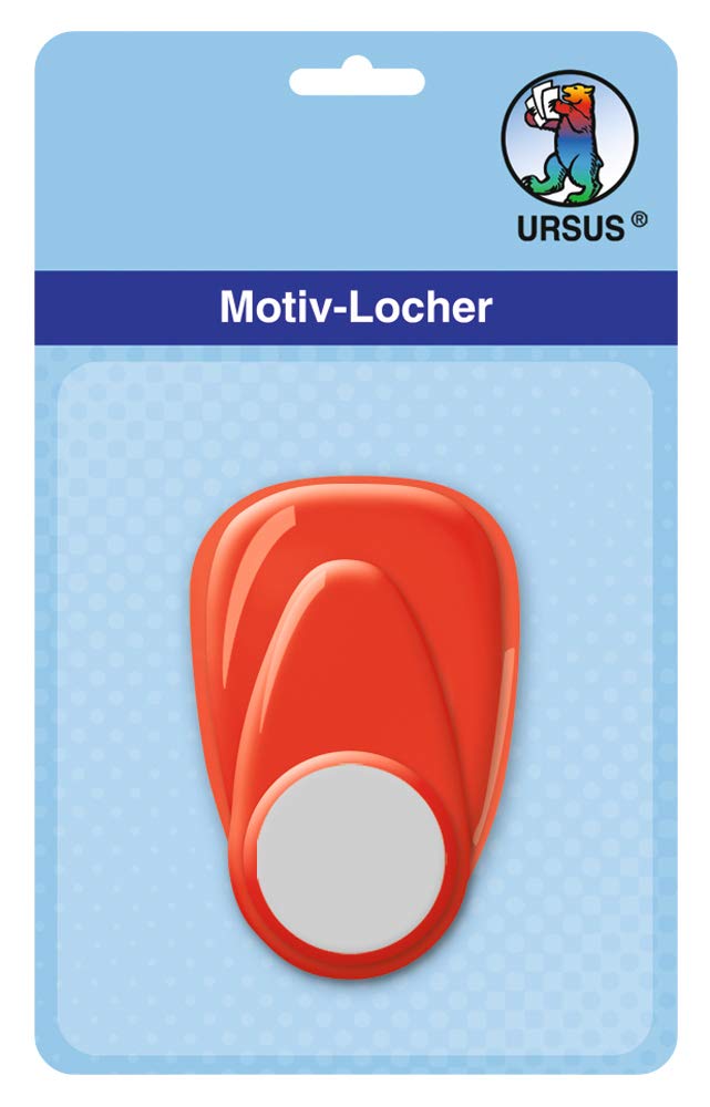 ursus-motivlocher-mit-hebel-klein-kreis-rot-16-mm image 1