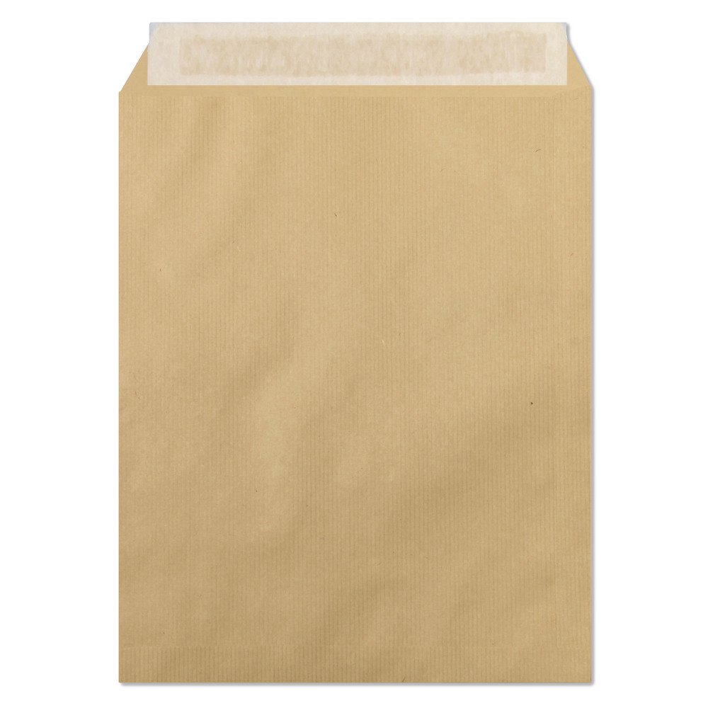 clairefontaine-5755c-versandtaschen-mit-rillen-26-x-33-cm-90g-kraftbraun-50-st-c image 1