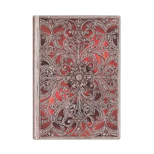 paperblanks-garnet-midi-notizbuch-blanko-softcover-flexi-mit-gummiband image 1