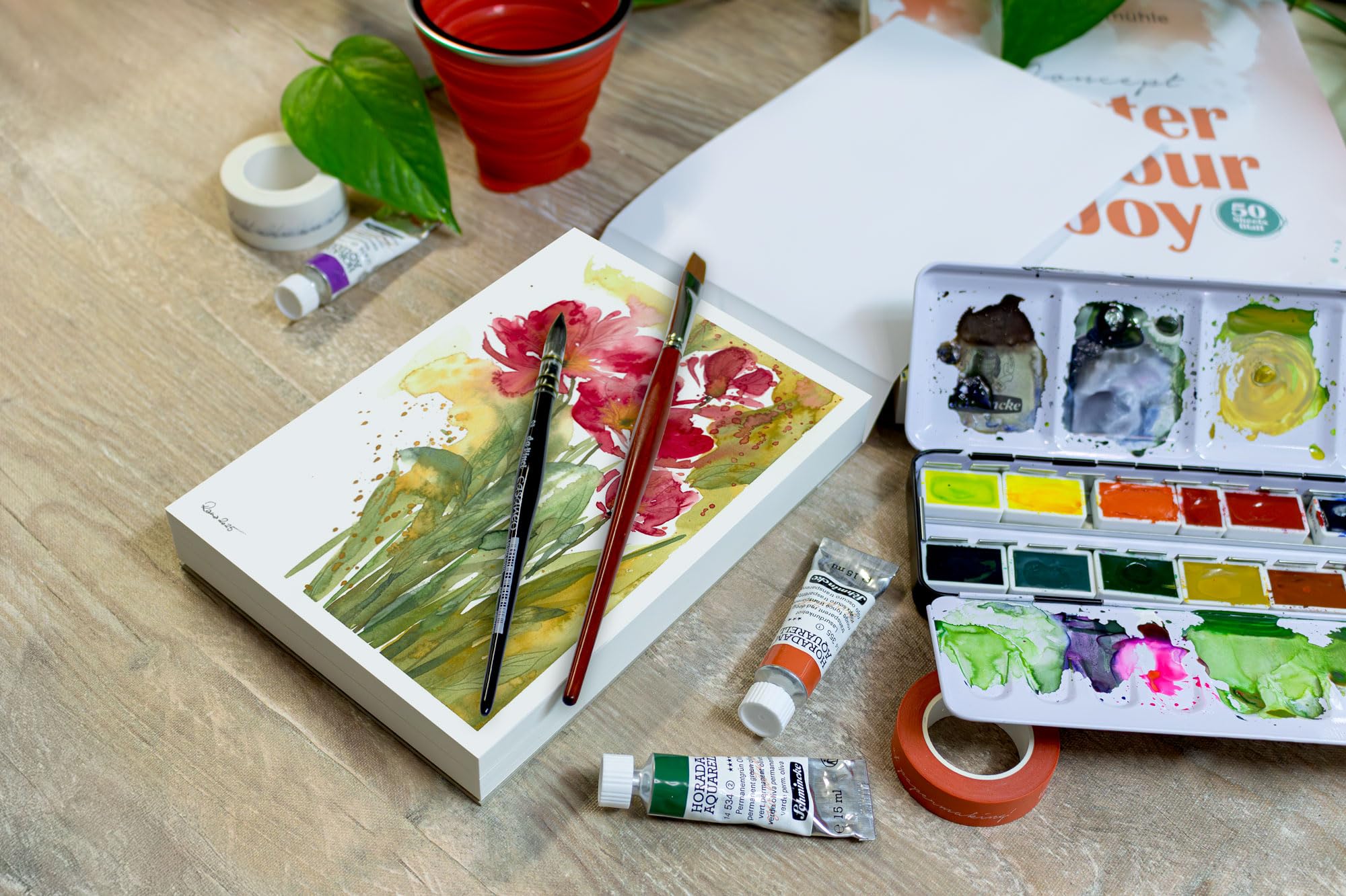 hahnem-hle-concept-watercolour-joy-aquarellblock-din-a3-25-blatt-300-g-m image 5