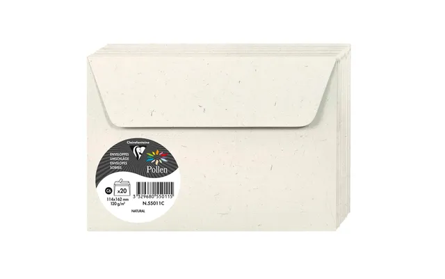 clairefontaine-pollen-natura-briefumschl-ge-c6-11-4x16-2-cm-120g-20-st-ck image 1