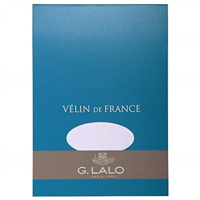 lalo-schreibblock-v-lin-de-france-din-a5-14-8-x-21-cm-50-blatt-100-g-wei image 1
