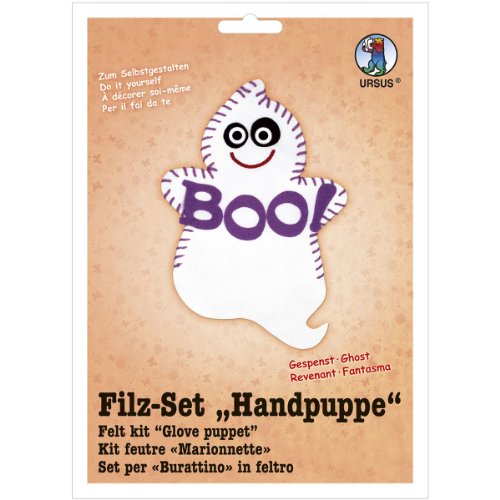 ursus-filzset-handpuppe-gespenst-ca-20cm-zum-n-hen-und-basteln image 3