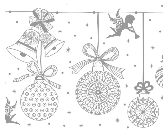 ursus-81934607-zauberpapier-weihnachtskugeln-din-a4-10-blatt-250-g-qm-mit-uv-rel image 1
