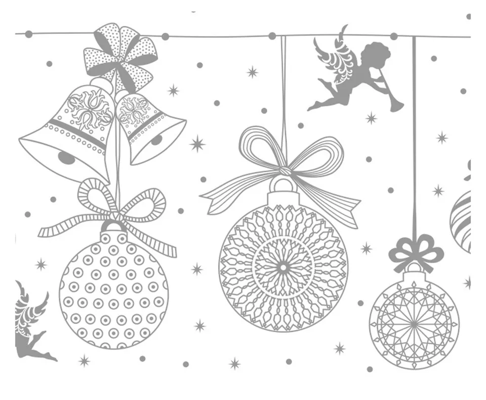 ursus-81934607-zauberpapier-weihnachtskugeln-din-a4-10-blatt-250-g-qm-mit-uv-rel image 1