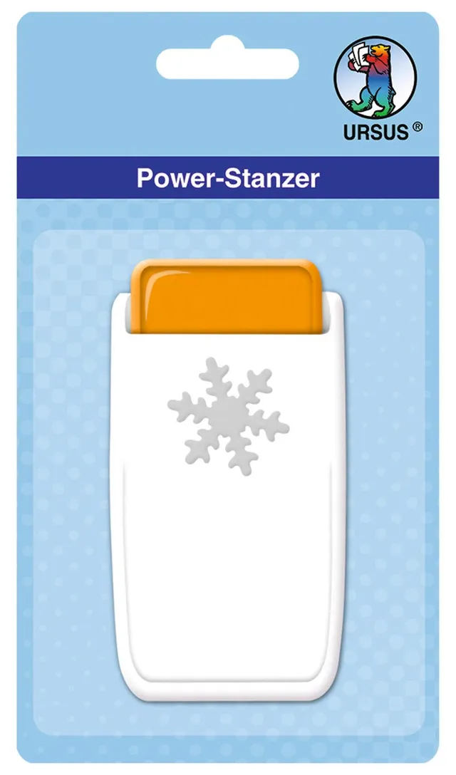 ursus-19750027-power-stanzer-mittel-schneeflocke-motivbreite-ca-2-5-cm image 1