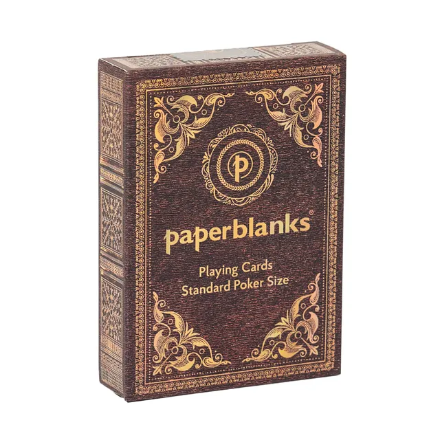 paperblanks-first-folio-spielkarten-standard-deck-shakespeare-s-library image 1