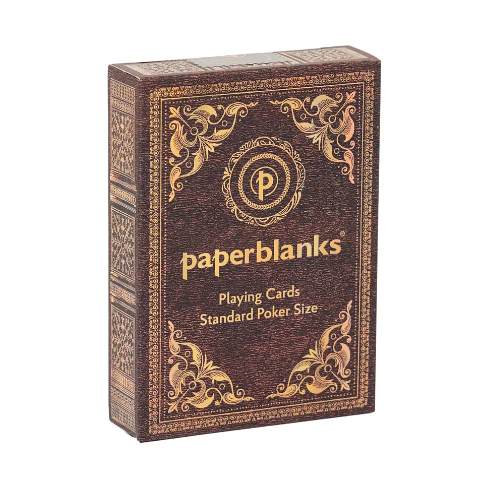 paperblanks-first-folio-spielkarten-standard-deck-shakespeare-s-library image 1