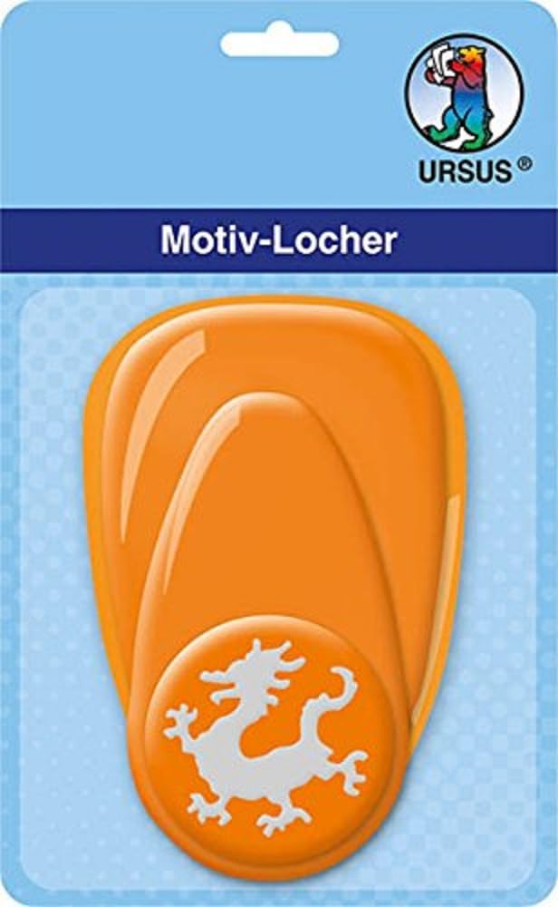 ursus-19480040-motivlocher-mit-hebel-mittel-drache-orange-25-4-mm image 3