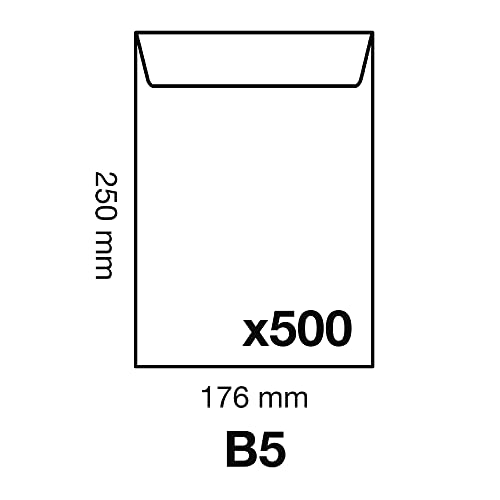 clairefontaine-744c-versandtaschen-b5-176x250-mm-selbstklebend-90-g-kraftbraun-5 image 8