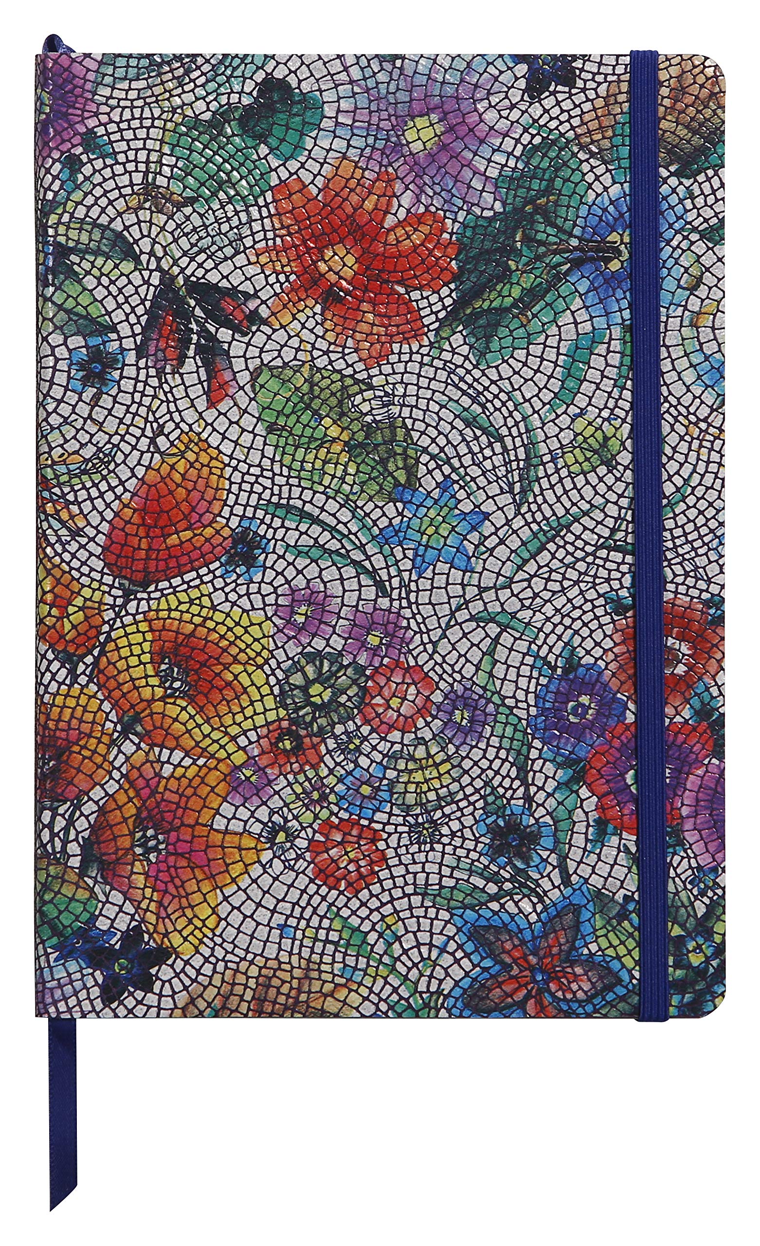 clairefontaine-celeste-kladde-a5-72-blatt-liniert-blume-ledereinband image 1