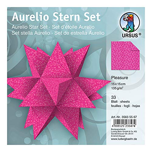 ursus-faltbl-tter-aurelio-stern-pleasure-eosin-33-blatt-15-x-15-cm-135-g-qm-beid image 5