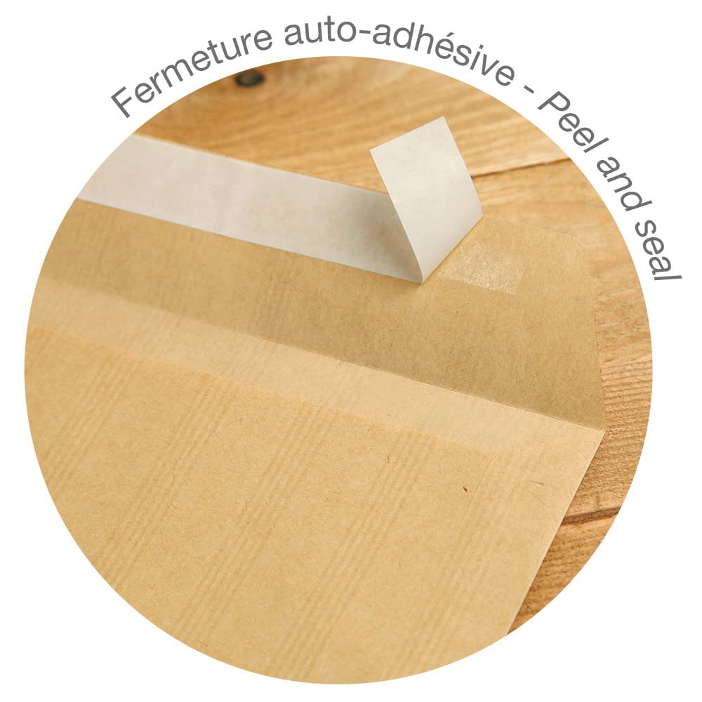 clairefontaine-7758c-versandtaschen-kraftbraun-e4-280x400-mm-selbstklebend-120g- image 4