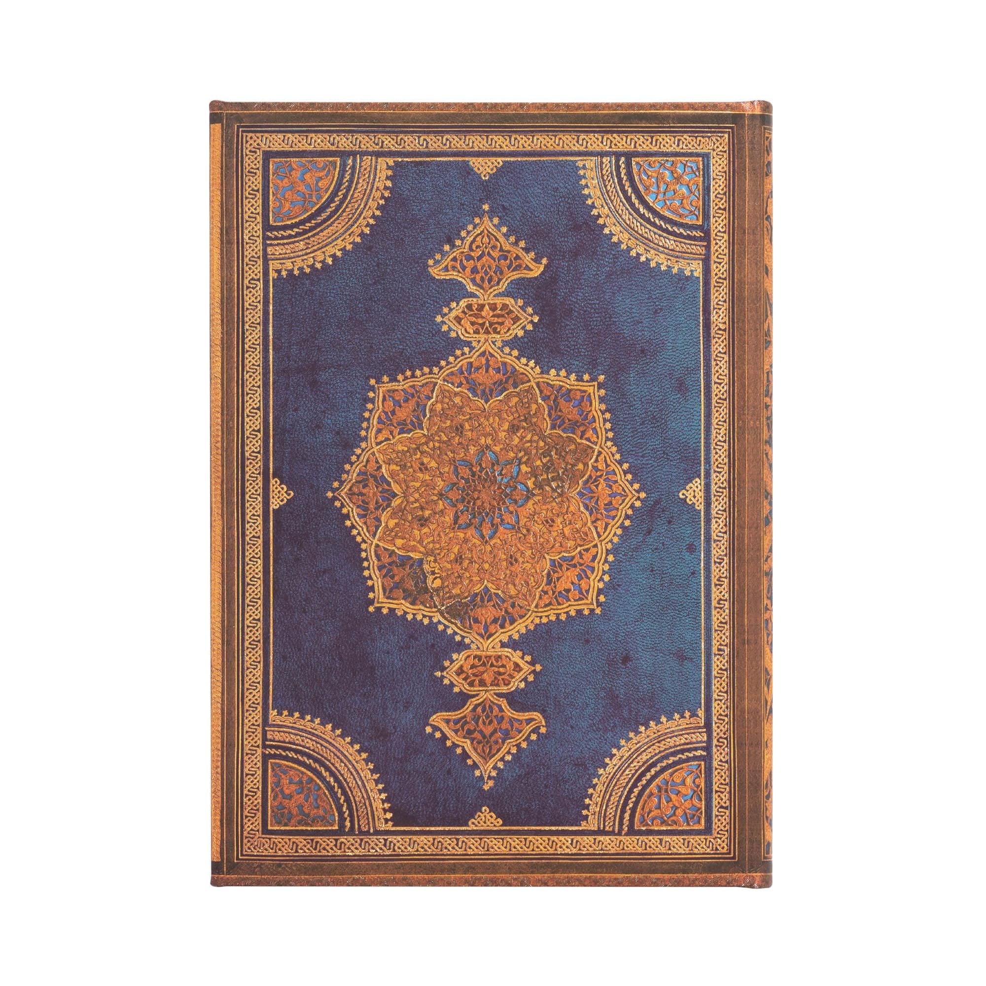 paperblanks-safavid-binding-art-safavid-indigo-midi-journal-unliniert-hardcover- image 2