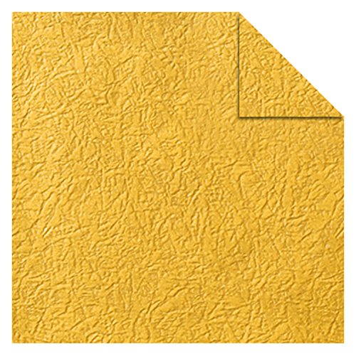ursus-faltbl-tter-aurelio-stern-crush-paper-dunkelgelb-15x15-cm-33-blatt image 5