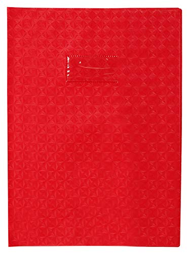 clairefontaine-calligraphe-heftumschlag-din-a4-pvc-rot-mit-etikettenhalter image 8
