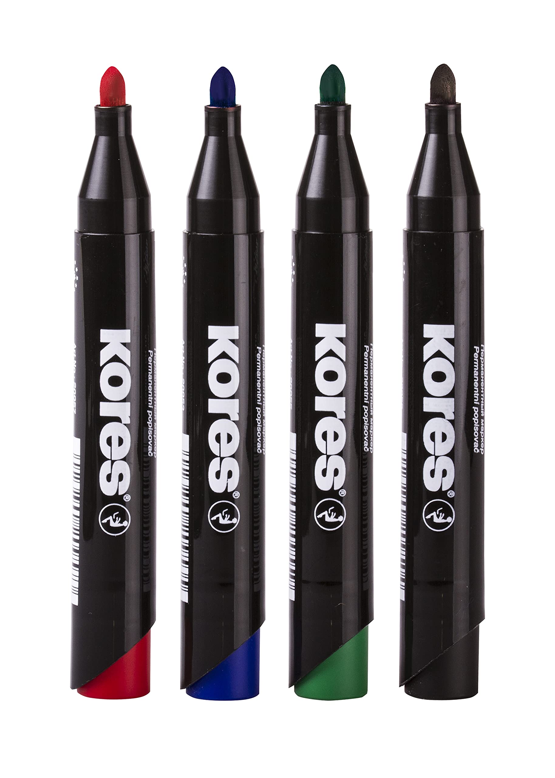 kores-k-marker-xp1-permanent-marker-rundspitze-4-farben image 3