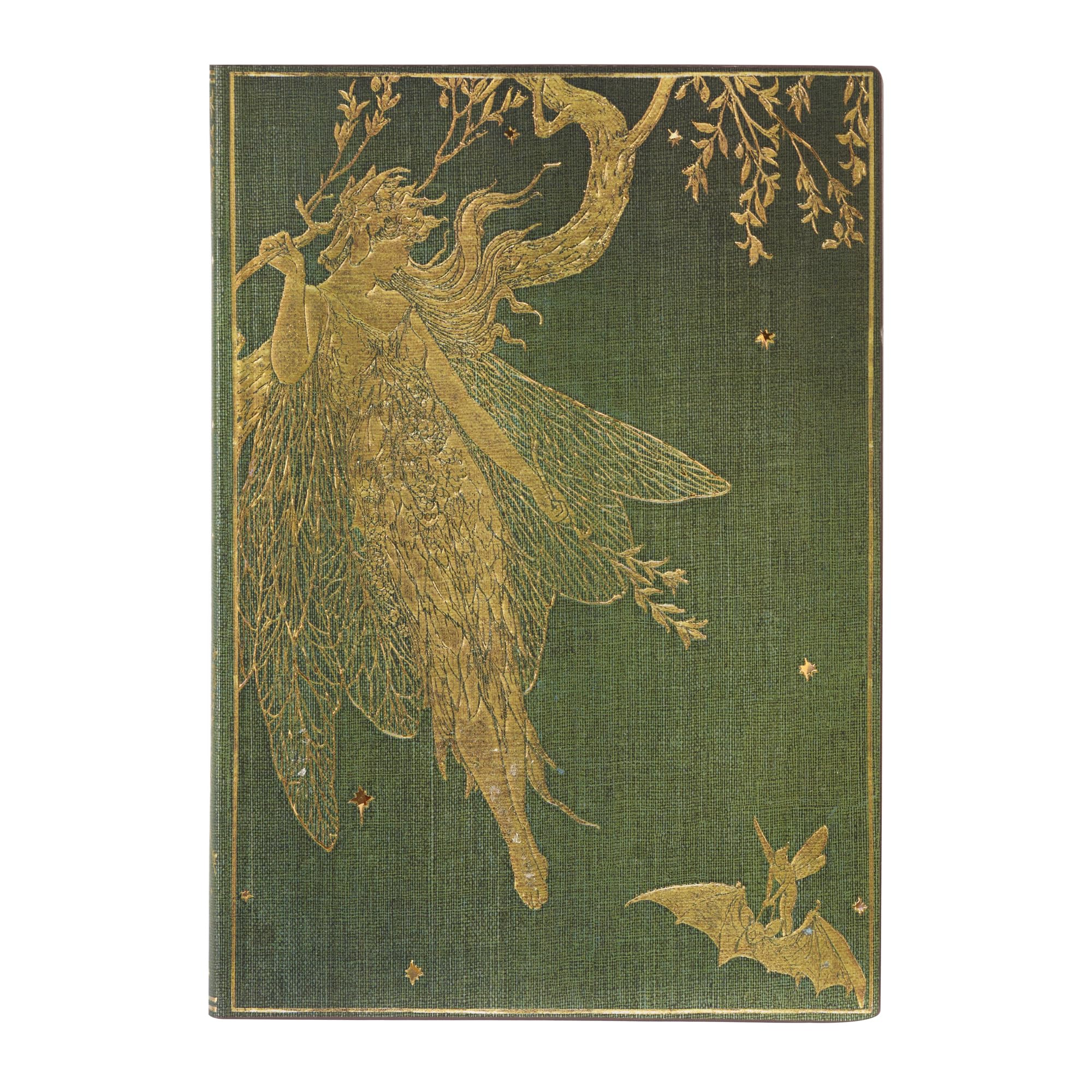 paperblanks-olive-fairy-lang-s-fairy-books-midi-notizbuch-liniert-flexi image 1