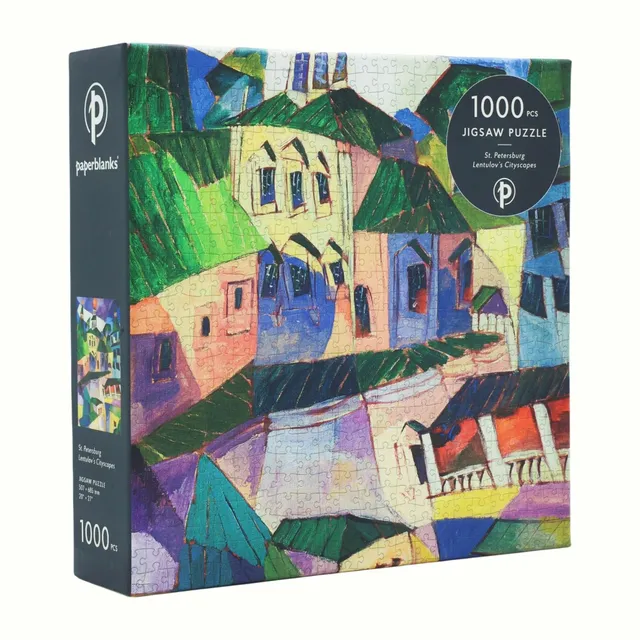 paperblanks-st-petersburg-lentulows-stadtansichten-puzzle-1000-teile image 1